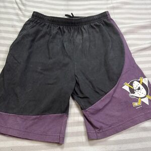 Vintage 1994 Mighty Ducks Of Anaheim NHL USA  Salem‎ Sportswear Sz XL Shorts HTF